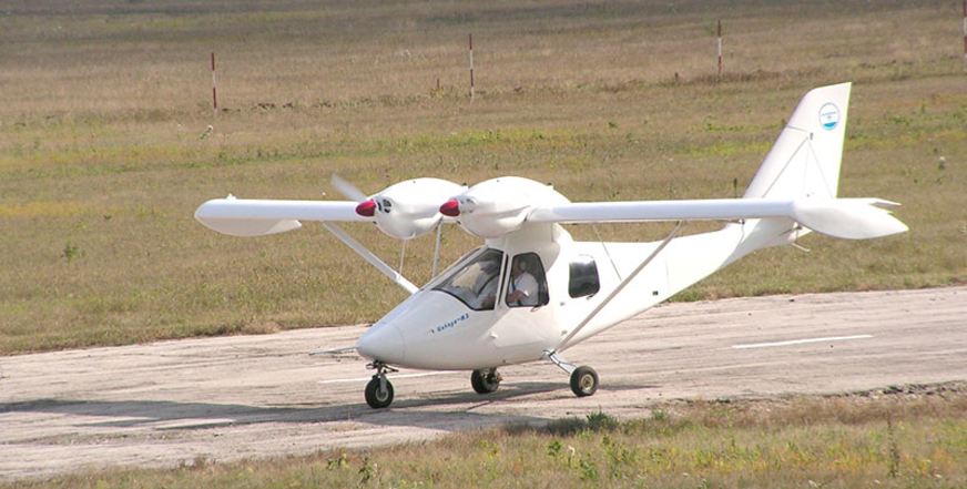 Ремонт самолета “Цикада-М3”
